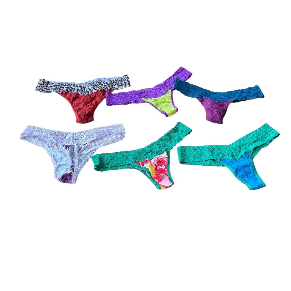 Hanky Panky Women's Lace Panties - Multicolor Set